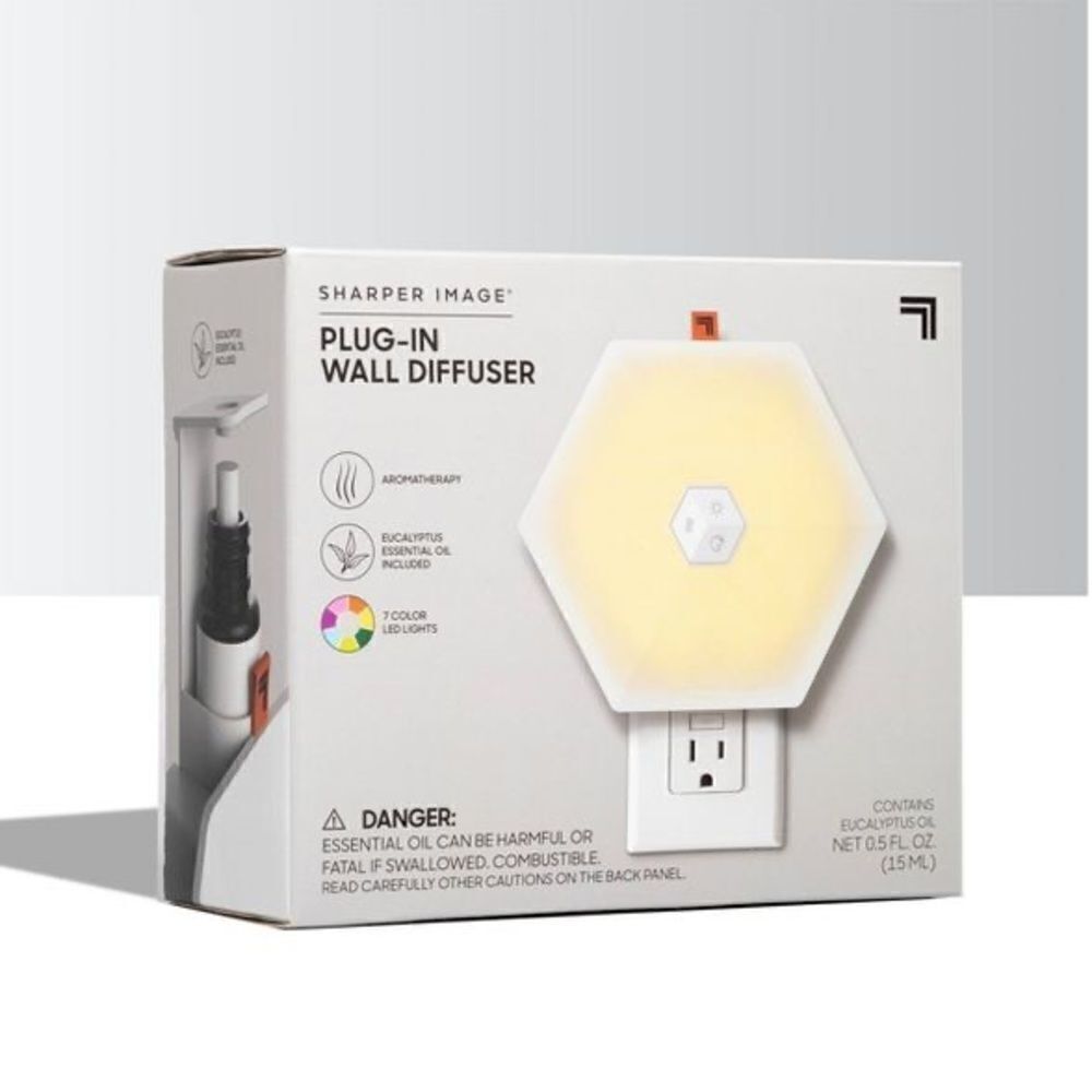 Sharper Image Night Light Plug in Diffuser - Picture 5 of 6